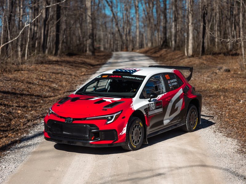 Toyota GR Corolla Rally Car